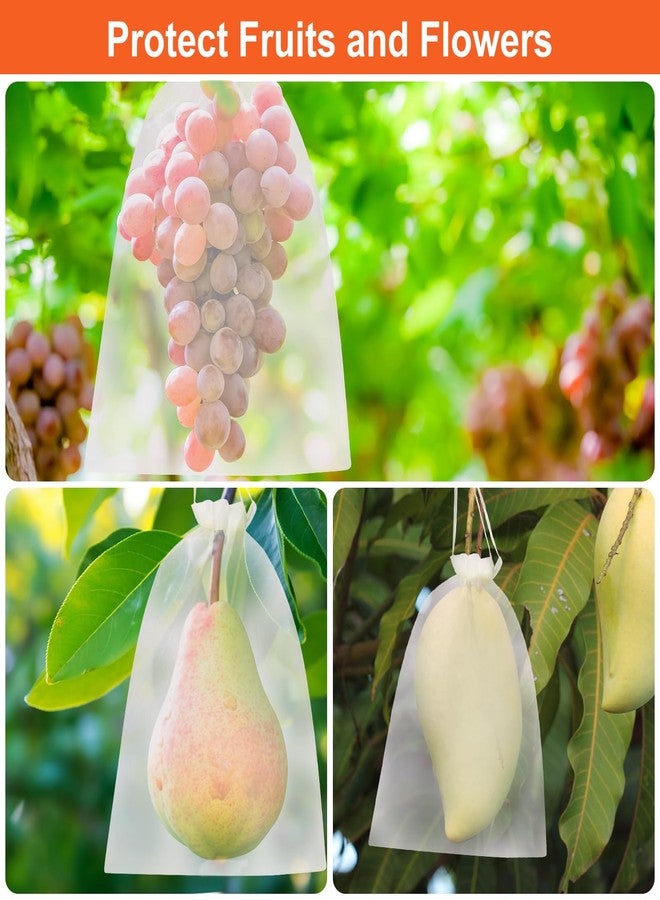 SumDirect 100Pcs 8x12 Inches Organza Gift Party Favor Bags with Drawstring (Assorted Colors) - Image 5